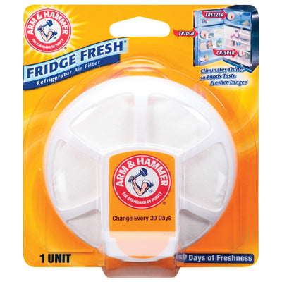 Arm & Hammer Fridge Fresh No Scent Refrigerator Air Filter 3.2 oz Powder