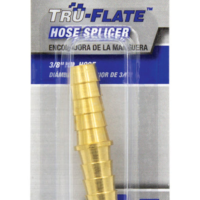 Tru-Flate Brass Hose Splicer 3/8