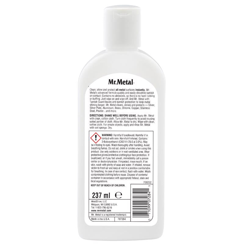 Mr. Metal Mild Scent Metal Cleaner 8 oz Liquid