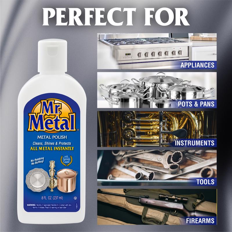 Mr. Metal Mild Scent Metal Cleaner 8 oz Liquid