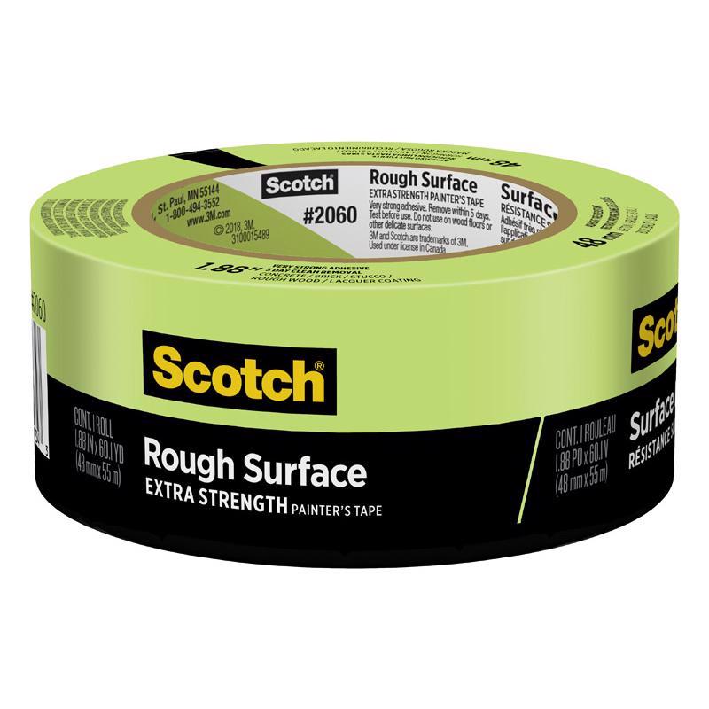 Scotch 1.88 in. W X 60.1  L Green Extra Strength Painter's Tape