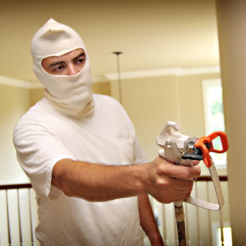 SuperTuff Cotton Spray Sock Hood White One Size Fits Most