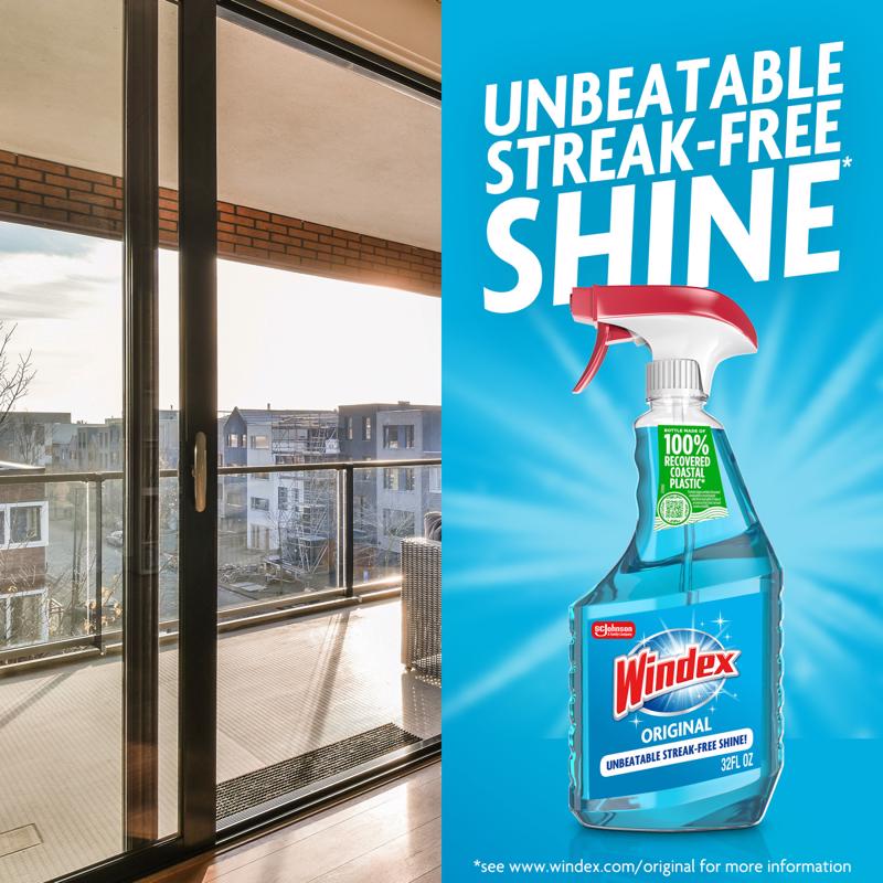 Windex Original No Scent Glass Cleaner 23 oz Liquid