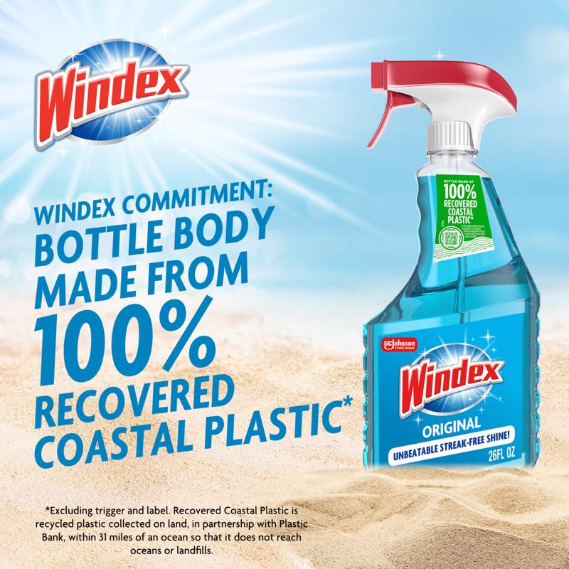 Windex Original No Scent Glass Cleaner 23 oz Liquid