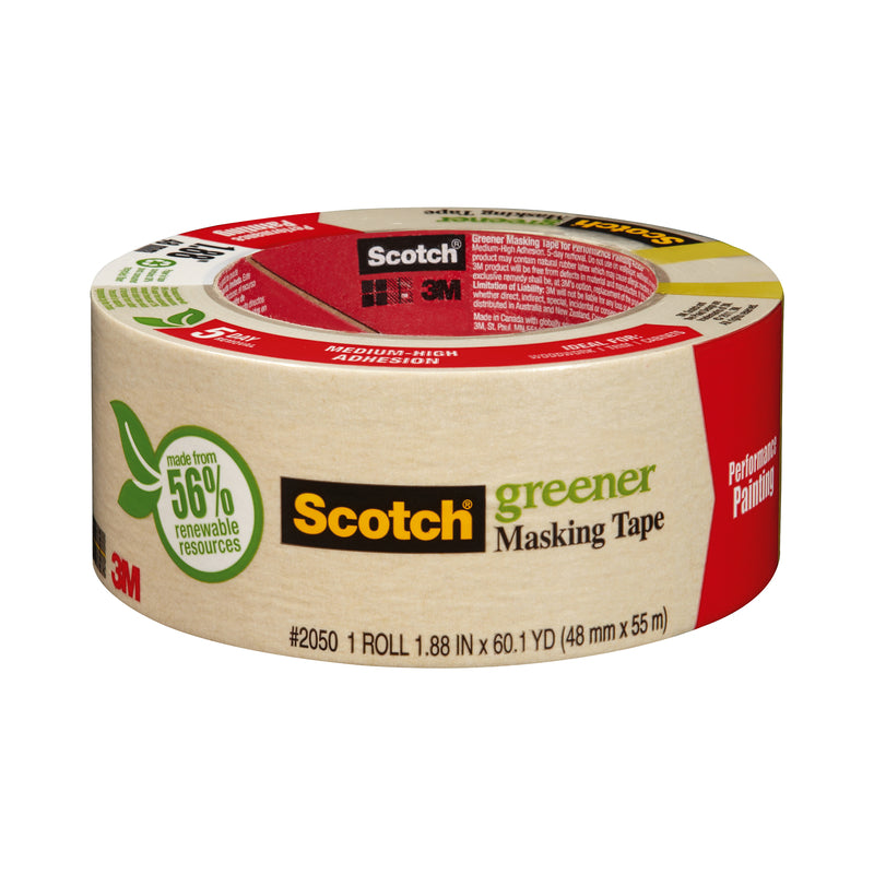 Scotch 1.88 in. W X 60.1 yd L Beige Medium Strength Masking Tape