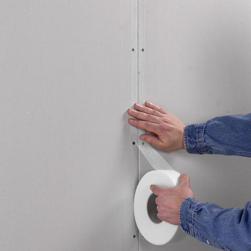 Saint-Gobain ADFORS FibaTape 300 ft. L X 1-7/8 in. W Fiberglass Mesh White Self Adhesive Drywall Joi