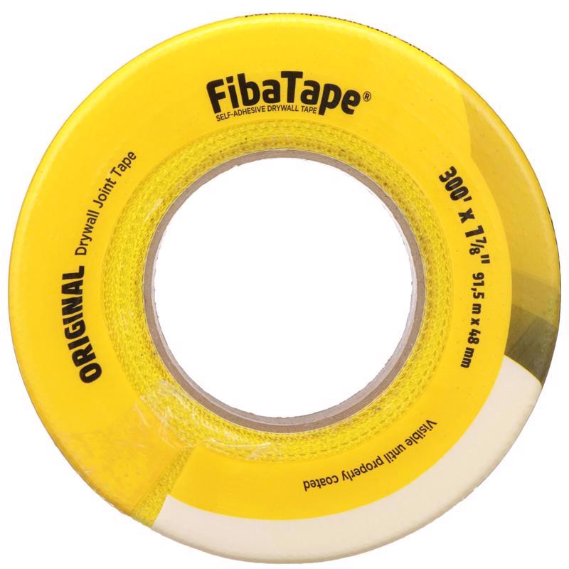 Saint-Gobain ADFORS FibaTape 300 ft. L X 1-7/8 in. W Fiberglass Mesh Yellow Self Adhesive Drywall Jo