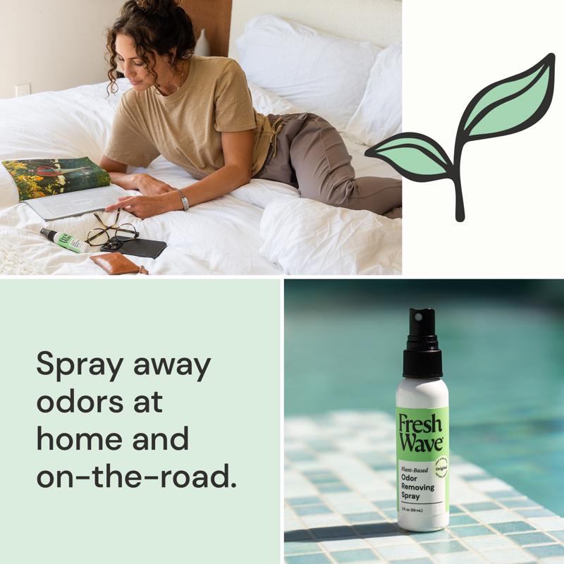 Fresh Wave Natural Scent Odor Removing Spray 2 oz Liquid