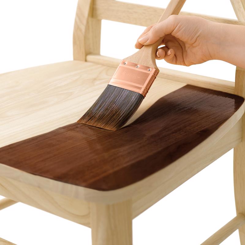 Minwax PolyShades Semi-Transparent Satin Mission Oak Oil-Based Stain/Polyurethane Finish 1/2 pt