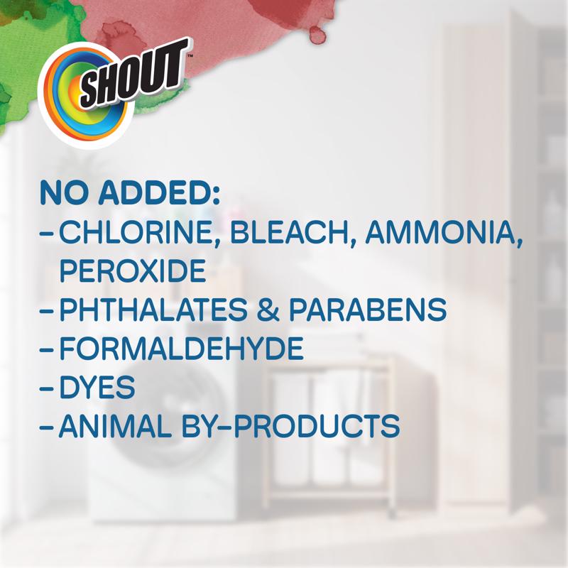Shout No Scent Laundry Stain Remover 22 oz Liquid
