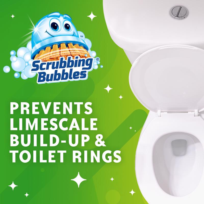 Scrubbing Bubbles Rainshower Scent Continuous Toilet Cleaning System 1.34 oz Gel