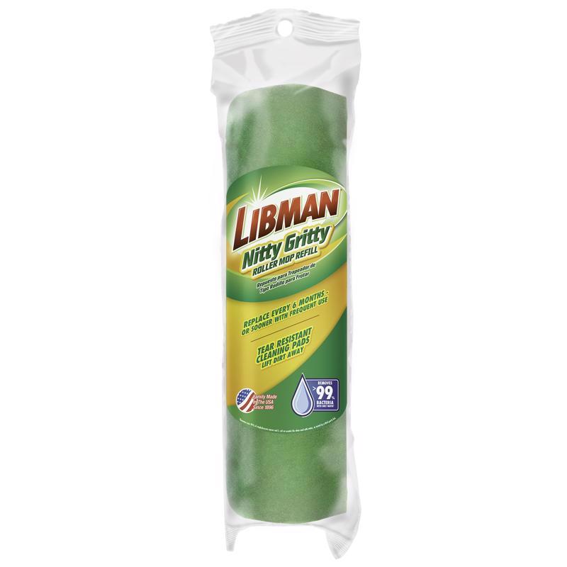 Libman Nitty Gritty 10 in. Roller Sponge Mop Refill