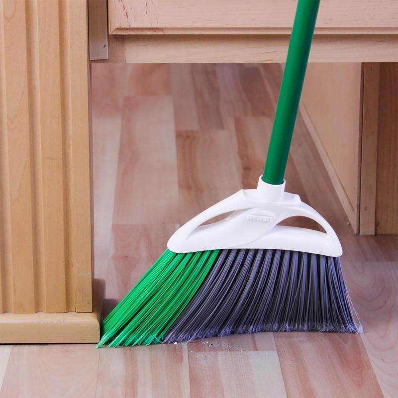 Libman Precision Angle 11 in. W Soft Recycled PET Broom