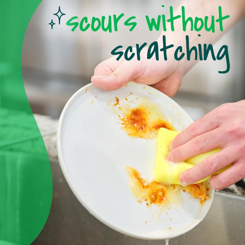 Scotch-Brite Medium Duty Cleaning Pad For All Purpose 4.3 in. L 3 pk