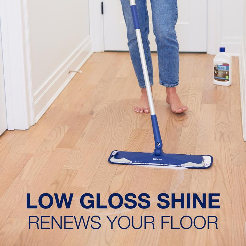 Bona Low Gloss Hardwood Floor Polish Liquid 32 oz