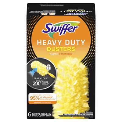 Swiffer 360 Heavy Duty Dusters Microfiber Heavy Duty Duster Refill