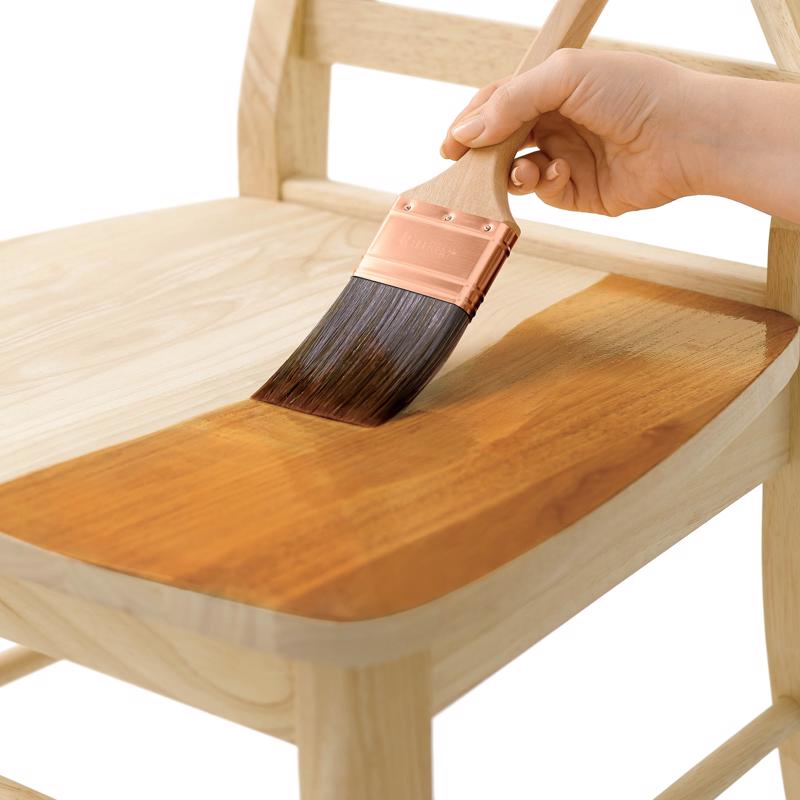 Minwax PolyShades Semi-Transparent Satin Pecan Oil-Based Stain/Polyurethane Finish 1/2 pt