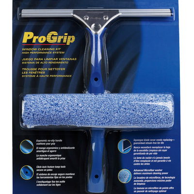 Ettore ProGrip 10 in. Silicone Window Squeegee