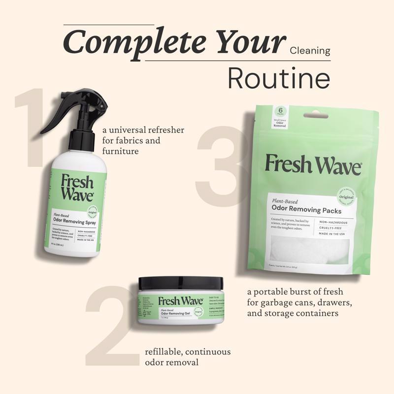 Fresh Wave Natural Scent Odor Removing Gel 7 oz Gel