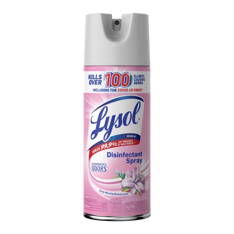 Lysol Early Morning Breeze Scent Disinfectant Spray 12.5 oz