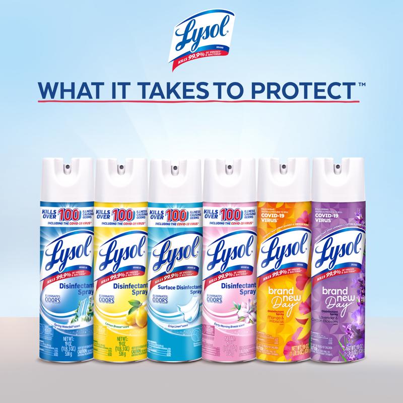 Lysol Early Morning Breeze Scent Disinfectant Spray 12.5 oz