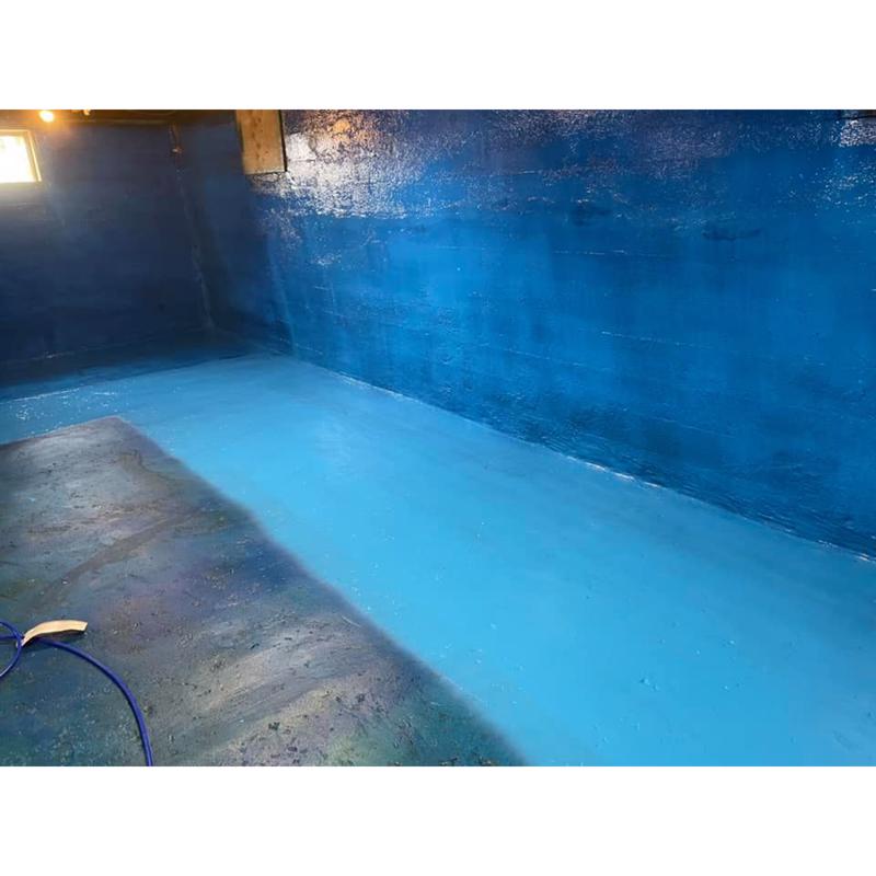 AMES Blue Max Liquid Rubber Blue Waterproof Coating 5 gal