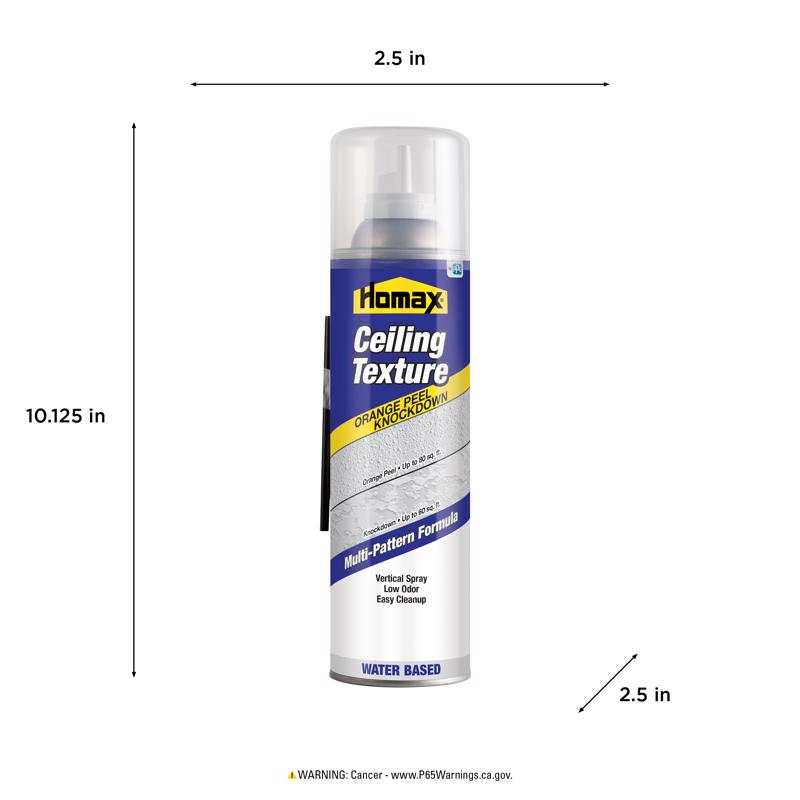 Homax White Water-Based Wall and Ceiling Texture Paint 20 oz