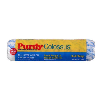 Purdy Colossus Polyamide Fabric 9 in. W X 3/4 in. Paint Roller Cover