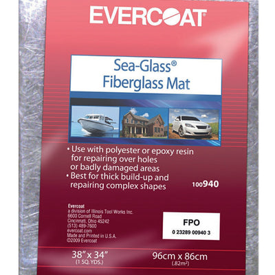 Evercoat Sea-Glass Fiberglass Mat 1 yd