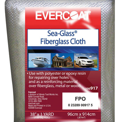 Evercoat Sea Glass Fiberglass Cloth 1 yd