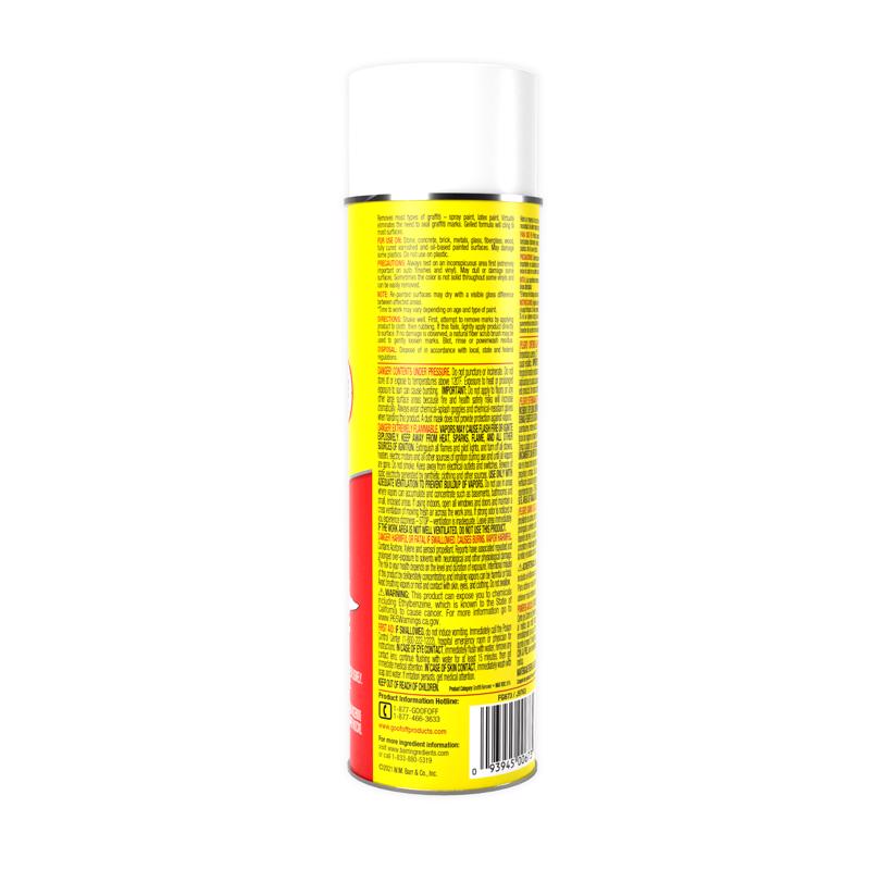 Goof Off Pro Strength Graffiti All Purpose Remover 16 oz