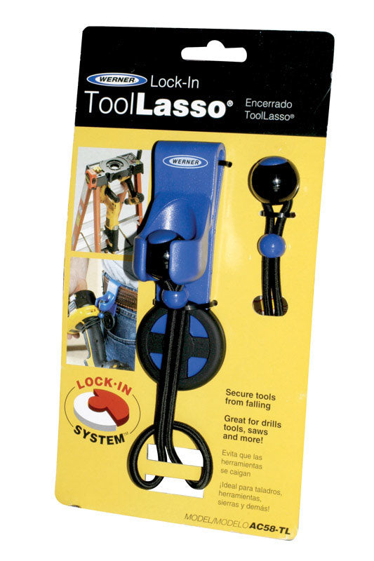 Werner Plastic Blue Tool Lasso Bungee