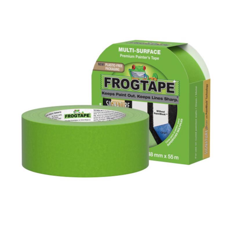 FrogTape 1.88 in. W X 60 yd L Green Medium Strength Painter's Tape