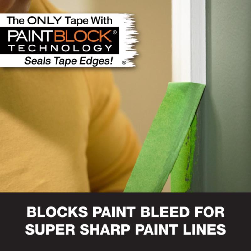 FrogTape 1.88 in. W X 60 yd L Green Medium Strength Painter's Tape