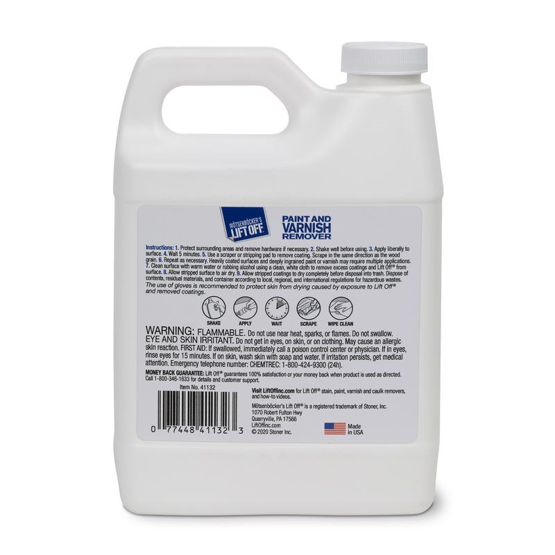 Motsenbocker's Lift Off Paint and Varnish Stripper 32 oz
