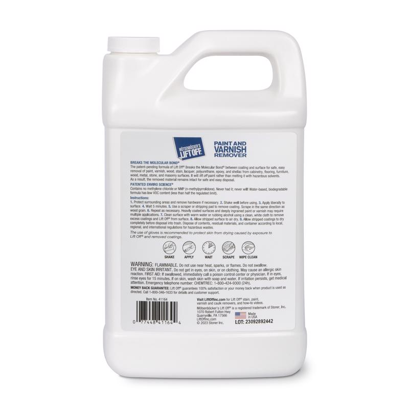 Motsenbocker's Lift Off Paint and Varnish Remover 0.5 gal