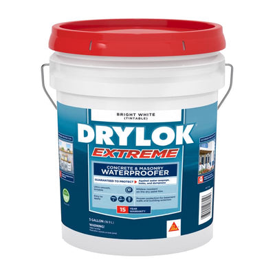 Drylok Extreme White Latex Waterproof Sealer 5 gal