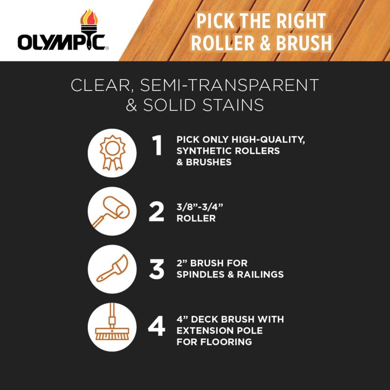 Olympic Maximum Semi-Transparent Semi-Gloss Cedar Natural Tone Oil-Based Acrylic Stain and Sealant 1