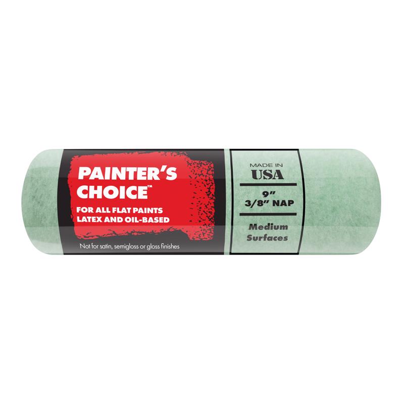 Wooster Painter's Choice Fabric 9 in. W X 3/8 in. Paint Roller Cover