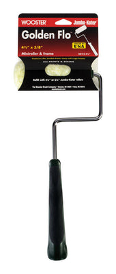Wooster Jumbo-Koter 4-1/2 in. W Mini Paint Roller Frame and Cover Threaded End