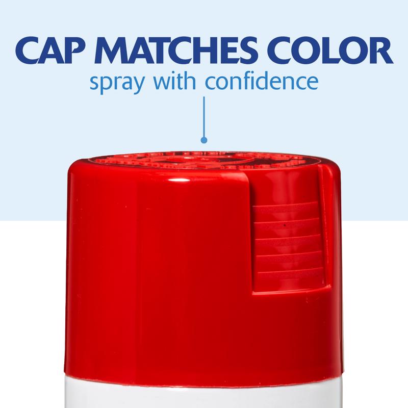Rust-Oleum Painter's Touch 2X Ultra Cover Gloss Apple Red Paint+Primer Spray Paint 12 oz