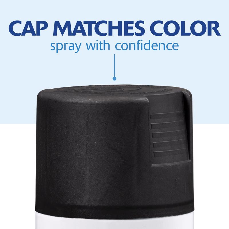 Rust-Oleum Painter's Touch 2X Ultra Cover Flat Black Paint+Primer Spray Paint 12 oz