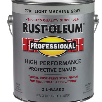 Rust-Oleum Professional Indoor and Outdoor Light Machine Gray Protective Paint 1 gal