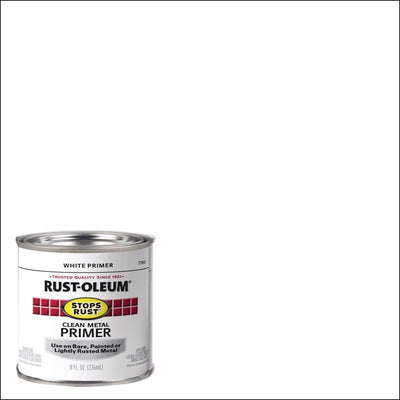 Rust-Oleum Stops Rust White Flat Oil-Based Alkyd Primer 0.5 pt