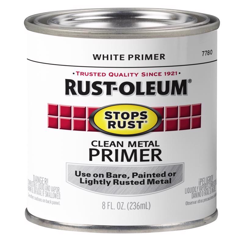 Rust-Oleum Stops Rust White Flat Oil-Based Alkyd Primer 0.5 pt