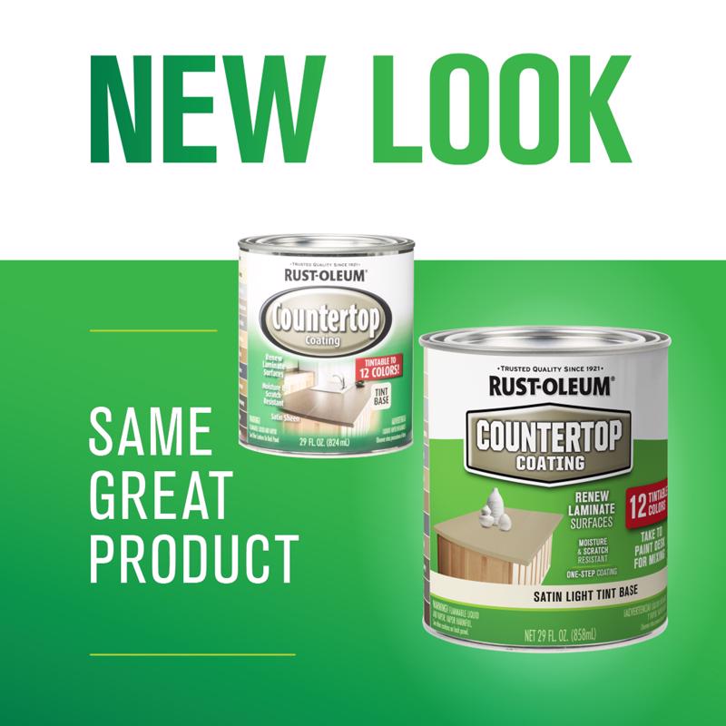Rust-Oleum Specialty Satin Light Tint Base Acrylic Countertop Paint 29 oz
