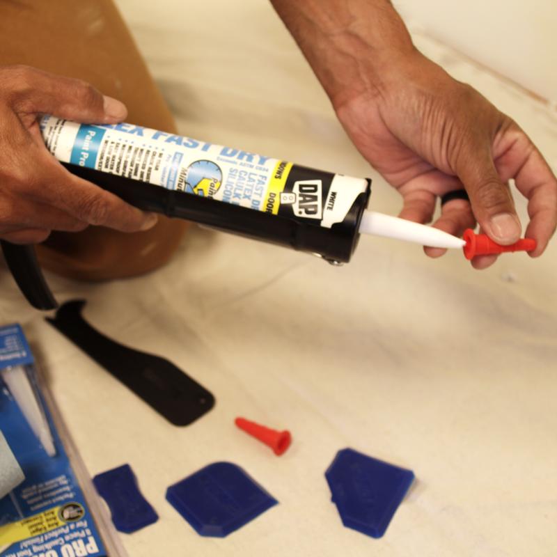 DAP Pro Caulk Black Professional Plastic Caulking Tool Kit 8 pk