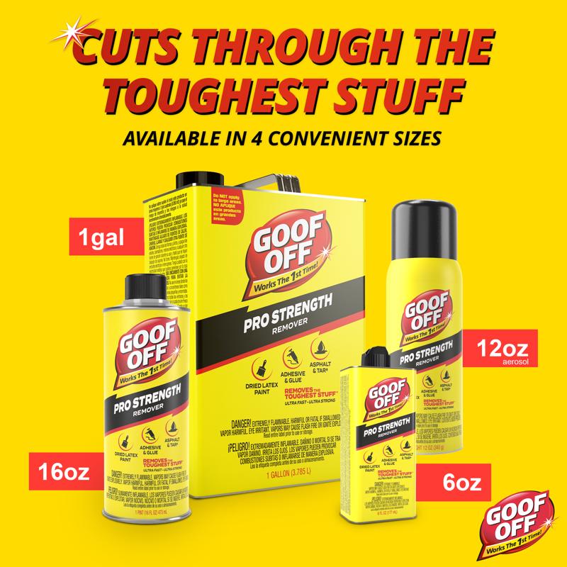 Goof Off Pro Strength All Purpose Remover 1 pt