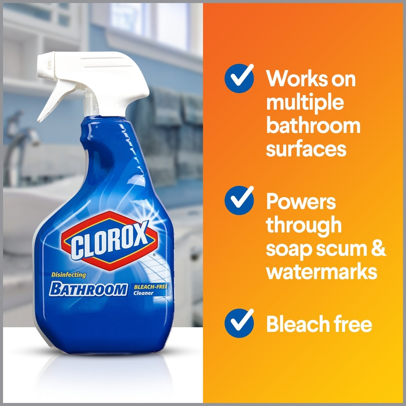Clorox Original Scent Disinfecting Bathroom Cleaner 30 oz