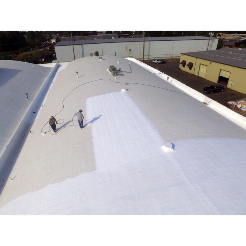 AMES Maximum Stretch Bright White Acrylic Elastomeric Roof Coating